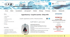 Desktop Screenshot of hpd.com.pl