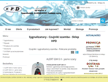 Tablet Screenshot of hpd.com.pl